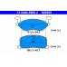 13.0460-5969.2 ATE Комплект тормозных колодок, дисковый тормоз