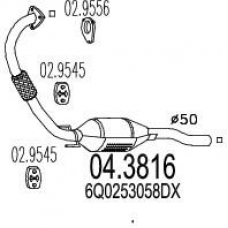 04.3816 MTS Катализатор