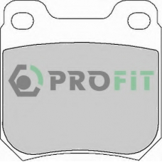 5000-1117 PROFIT Комплект тормозных колодок, дисковый тормоз