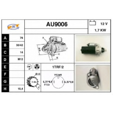 AU9006 SNRA Стартер