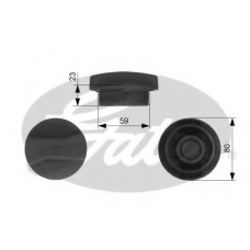 RC211 GATES Крышка, резервуар охлаждающей жидкости