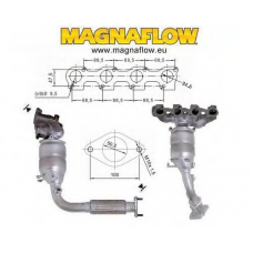 62517 MAGNAFLOW Катализатор