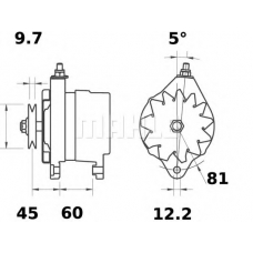 MG 16 MAHLE Генератор