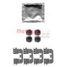 109-1810 METZGER Комплектующие, колодки дискового тормоза