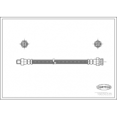 19030335 CORTECO Тормозной шланг