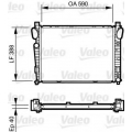 734855 VALEO Радиатор, охлаждение двигателя