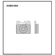 ADB01064 Allied Nippon Тормозные колодки