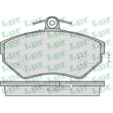 05P718 LPR Комплект тормозных колодок, дисковый тормоз