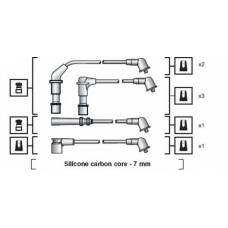 941318111090 MAGNETI MARELLI Комплект проводов зажигания