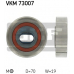VKM 73007 SKF Натяжной ролик, ремень грм