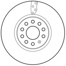 562688BC BENDIX Тормозной диск