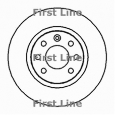 FBD564 FIRST LINE Тормозной диск