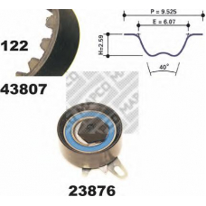 23834 MAPCO Комплект ремня грм