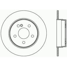 BDR2394.10 OPEN PARTS Тормозной диск