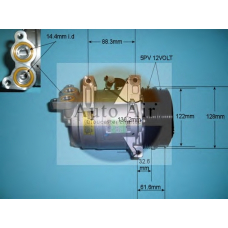 14-1000 AUTO AIR GLOUCESTER Компрессор, кондиционер