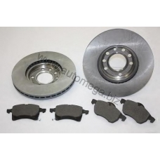 1115150001 AUTOMEGA Комплект тормозов, дисковый тормозной механизм