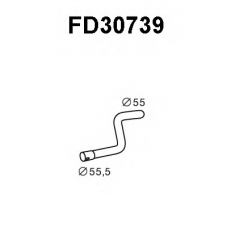 FD30739 VENEPORTE Труба выхлопного газа