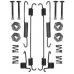 K607611 MGA Комплект тормозов, барабанный тормозной механизм