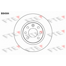 BS4504 FTE Тормозной диск