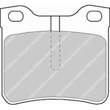 FSL1044 FERODO Комплект тормозных колодок, дисковый тормоз