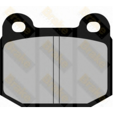 PA251 BRAKE ENGINEERING Комплект тормозных колодок, дисковый тормоз