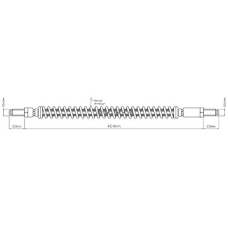 VBH403 MOTAQUIP Тормозной шланг