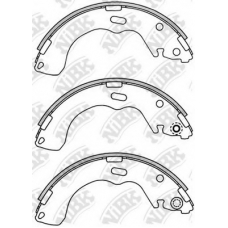 FN3399 NiBK Комплект тормозных колодок