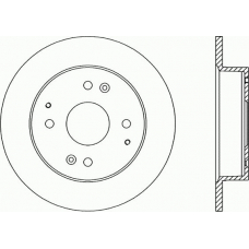 BDR1214.10 OPEN PARTS Тормозной диск