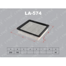 LA-574 LYNX Фильтр воздушный