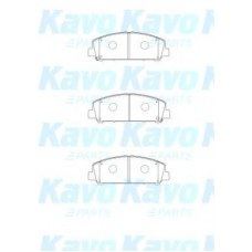 BP-6621 KAVO PARTS Комплект тормозных колодок, дисковый тормоз
