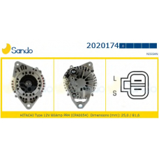 2020174.0 SANDO Генератор