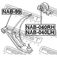 NAB-040LH FEBEST Подвеска, рычаг независимой подвески колеса