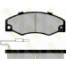 PA436 BRAKE ENGINEERING Комплект тормозных колодок, дисковый тормоз