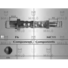 80725 Malo Тормозной шланг