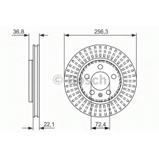 0 986 479 871 BOSCH Тормозной диск