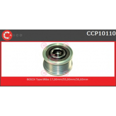 CCP10110 CASCO Ременный шкив, генератор