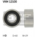 VKM 12100 SKF Натяжной ролик, ремень грм