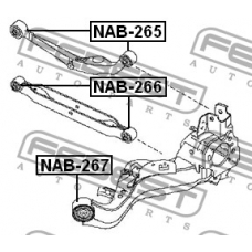 NAB-266 FEBEST Подвеска, рычаг независимой подвески колеса