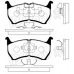 IBD-1301 IPS Parts Комплект тормозных колодок, дисковый тормоз