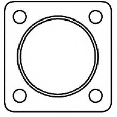 83 11 1149 HJS Прокладка, труба выхлопного газа