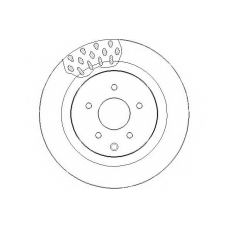 NBD1562 NATIONAL Тормозной диск
