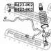 0423-003 FEBEST Тяга / стойка, стабилизатор