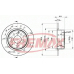 BD-9211 FREMAX Тормозной диск