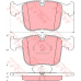 GDB1118 TRW Комплект тормозных колодок, дисковый тормоз