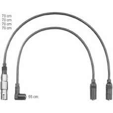 ZEF1199 BERU Комплект проводов зажигания