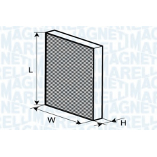 350203061140 MAGNETI MARELLI Фильтр, воздух во внутренном пространстве