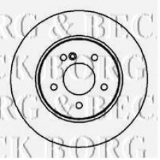 BBD4192 BORG & BECK Тормозной диск