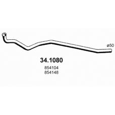 34.1080 ASSO Труба выхлопного газа