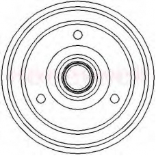 329115J JURID Тормозной барабан