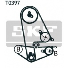 VKMC 93011 SKF Водяной насос + комплект зубчатого ремня